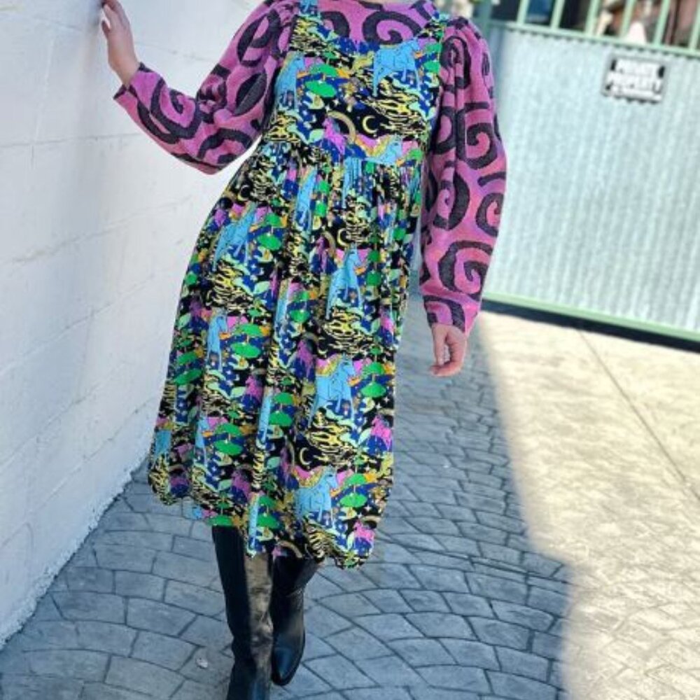 Nooworks Unicorns RAYON dress